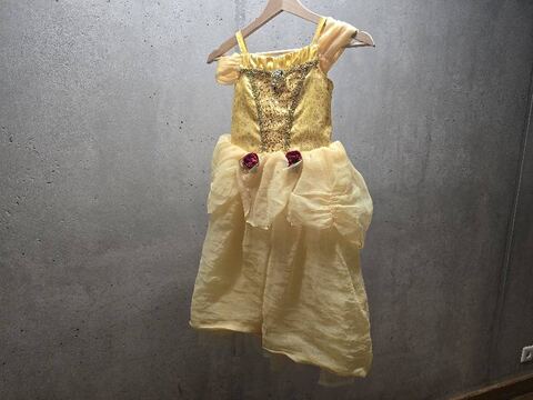 Déguisement Robe jaune avec roses rouges Taille 116