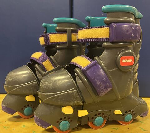 Patins à roulettes clignotants