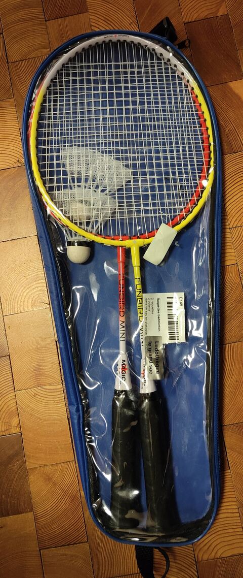 Raquettes badminton