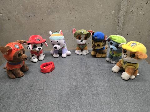 Peluches pat patrouille