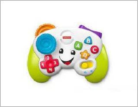 La manette de jeu et d'apprentissage