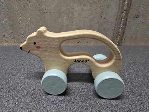 Ours polaire en bois Janod