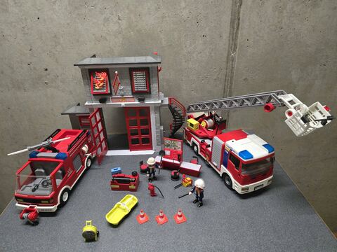 Playmobil Caserne pompier 