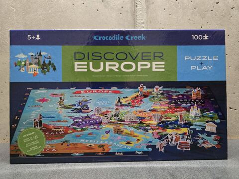 Puzzle discover Europe