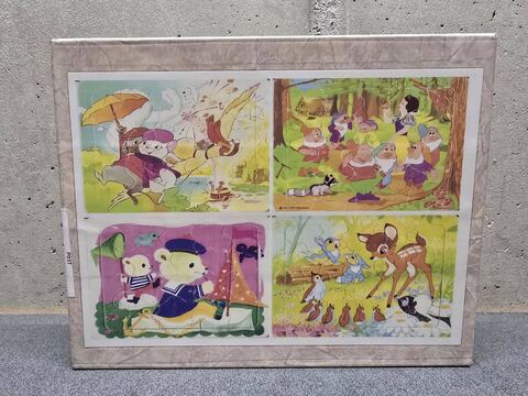 Puzzles (4) en carton