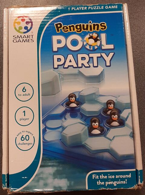Penguins pool party