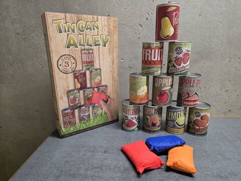 Jeu de massacre tin can (Jeu géant)