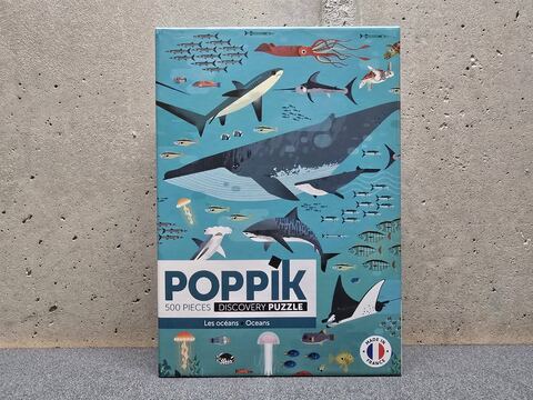 Puzzle Les océans Poppik