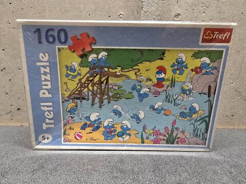 Trefl Puzzle "la baignade des stroumpfs"