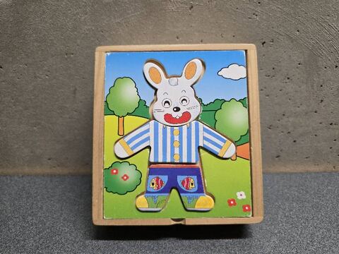 Lapin en bois