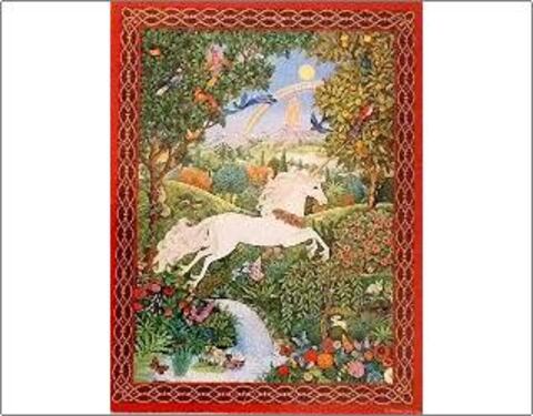 Puzzle "song of the unicorn"