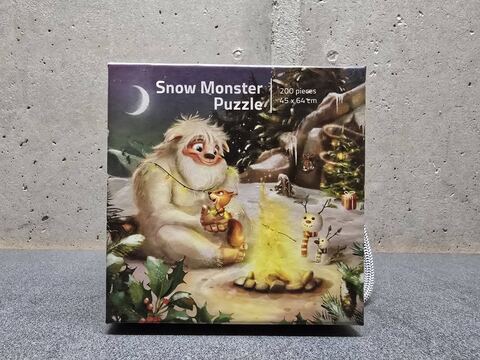 Snow monster puzzle