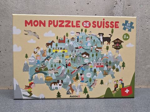Mon puzzle de Suisse