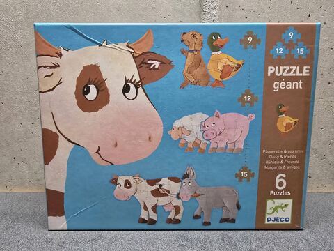 Puzzle géant Pâquerette et ses amis