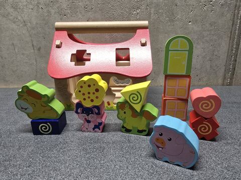 Maisonnette Eichhorn avec pièces à encastrer