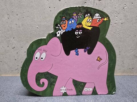 Puzzle Barbapapa Safari