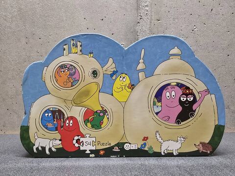 Puzzle la Maison des Barbapapa
