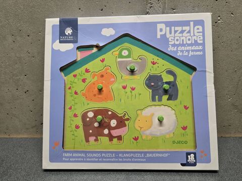 Puzzle sonore animaux de la ferme