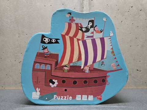Puzzle Bateau Pirate