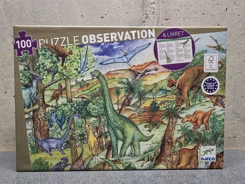 Puzzle observation dinosaures