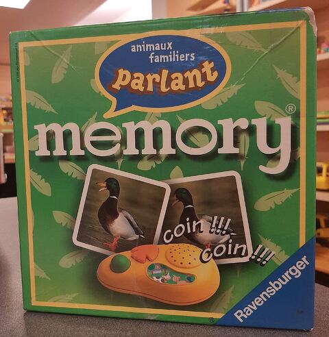 Memory parlant animaux familiers