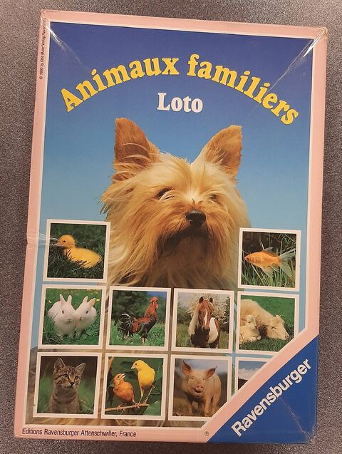 Loto des animaux familiers