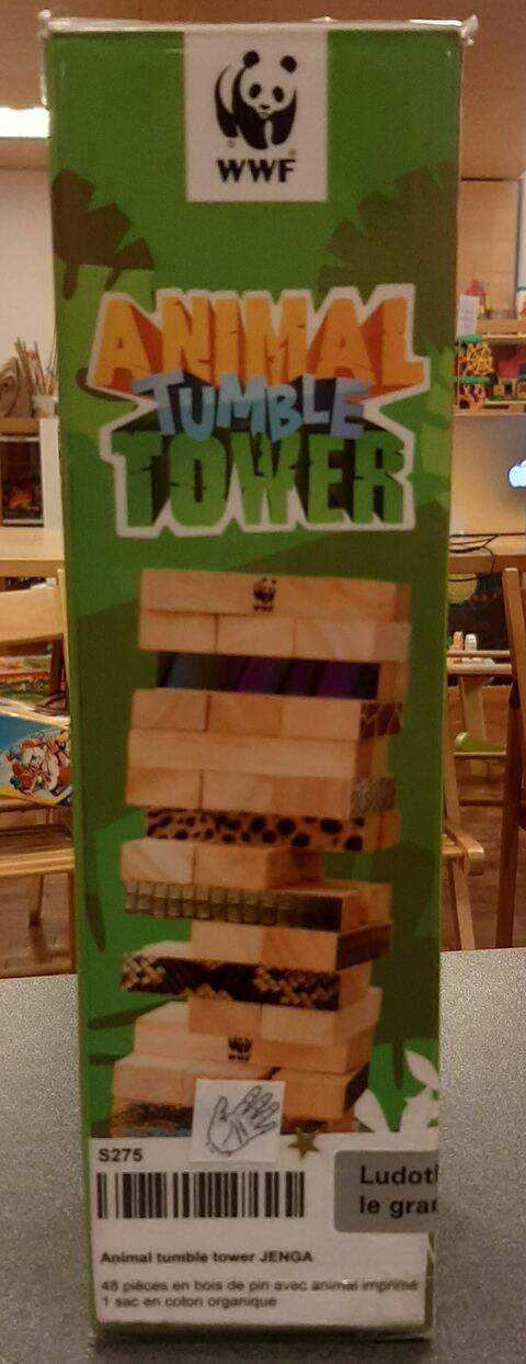 Animal tumble tower JENGA
