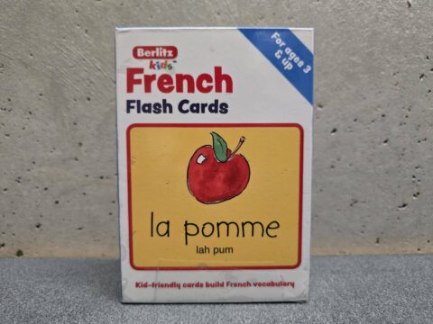 French flash cards