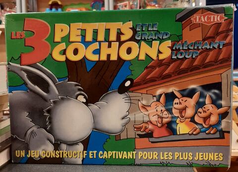 Les 3 petits cochons et le grand méchant loup