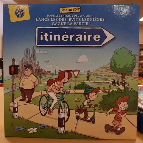 Itinéraire TCS jeu de l'oie