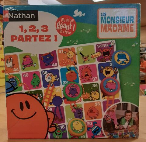 1-2-3 Partez - Les Monsieur Madame (jeu géant)