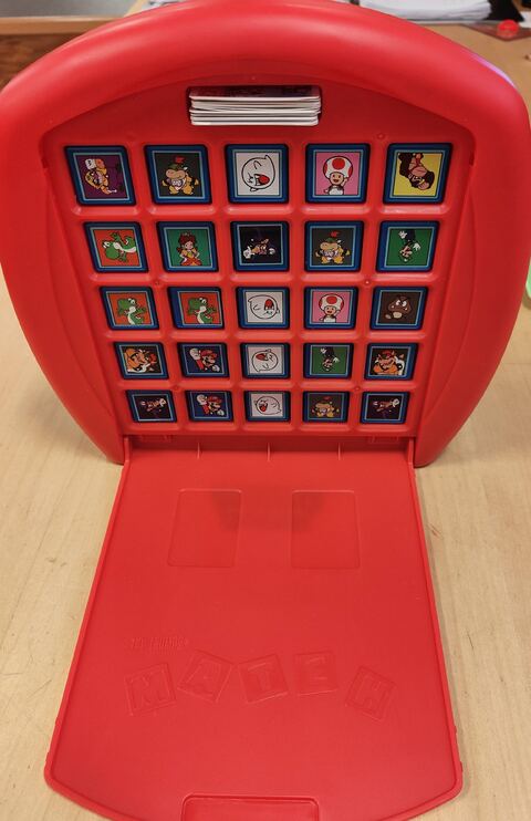 Super Mario Match the Crazy Cube Game
