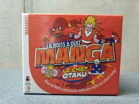 La boite à quiz manga